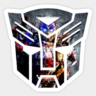 optimus prime logo cool Sticker